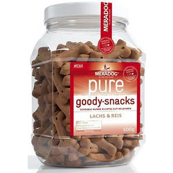 Mera Meradog Pure Goody Snack Salmon & Rice 600gr