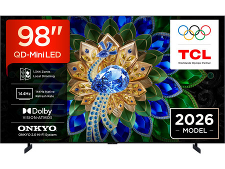 TCL QD-Mini LED 98A400U Smart Τηλεόραση 98" 4K UHD QLED HDR (2026)