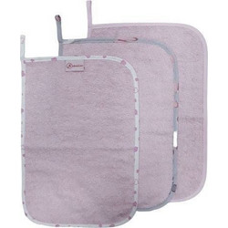 Σετ Πετσετάκια 3τμχ 20x30cm Beboulino All Pink