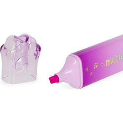 Μαρκαδόρος Υπογράμμισης Legami Meow Violet | MHB0006