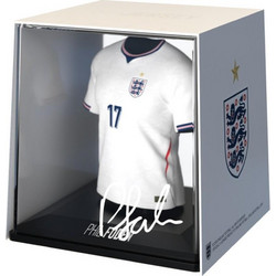 FanCollex: My Jersey - World Cup 2026: England - Phil Foden Υπογεγραμμένη Ρέπλικα Jersey (9cm)