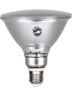 Λαμπτήρας Led Gardenpar 60229 12x12x13cm Red E27 PAR38 18W 900lm Silver GloboStar Γυαλί