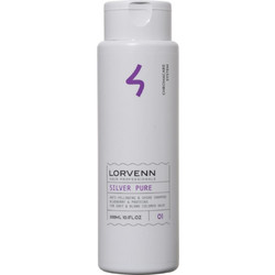 Lorvenn Silver Pure Anti-Yellowing & Radiance Σαμπουάν για Προστασία Χρώματος για Βαμμένα Μαλλιά 300ml