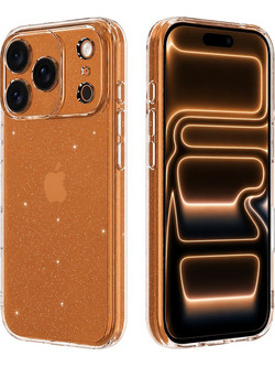 Θήκη Techsuit SparkleSkin Series για iPhone 17 Pro Max διάφανη