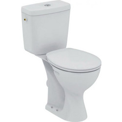 Ideal Standard Ulysse Λεκάνη ΑΜΕΑ Χαμηλής Πίεσης Οριζόντιας Αποχέτευσης με Καζανάκι Λευκή