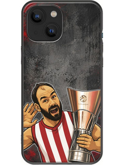 Θήκη Kings of Europe Legends - Kill Bill iPhone 13 mini Black TPU (Μαύρη Σιλικόνη)