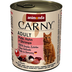 Animonda Carny Adult with Turkey, Chicken & Shrimps 800gr