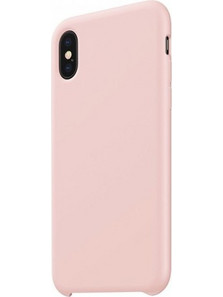 Θήκη Iphone XS Max Silky and Soft Touch Silicone Σομόν Σομόν Θήκη πλάτης Σιλικόνη