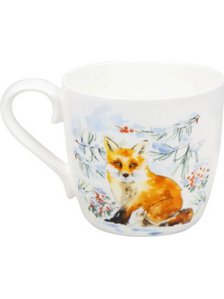 Κούπα Winter Fox 1120572783 450ml Multi-White Konitz Πορσελάνη