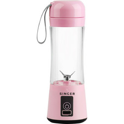 Singer PB 138PK Φορητό Μπλέντερ για Smoothie 380ml 100W
