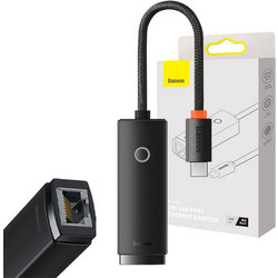 Baseus WKQX000201 Ενσύρματος Ethernet USB-C Αντάπτορας Δικτύου 100Mbps