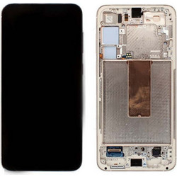 Οθόνη LCD με Μηχανισμό Αφής & Πλαίσιο Samsung Galaxy S23+ 5G - Cream