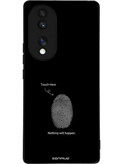 Sonique Men's Edition Θήκη (Honor 70 5G) με Σχέδιο «Αποτύπωμα»