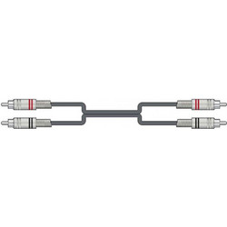 2R-2R050 Καλώδιο Ήχου 2 x RCA - 2 x RCA 0.5m (Τεμάχιο)