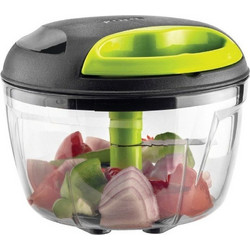 KOHE 600 Ml Vegetable shredder, 3 blades, Green And Black - (KACR-600/B)