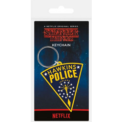 Μπρελόκ PVC Αστυνομίας Hawkins Stranger Things