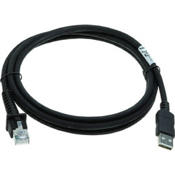 Datalogic USB 2.0 Cable USB-A male - RJ45 Μαύρο 2m 90A052258