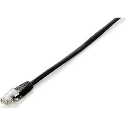 Equip U/UTP Cat.6 Καλώδιο Δικτύου Ethernet 2m Black