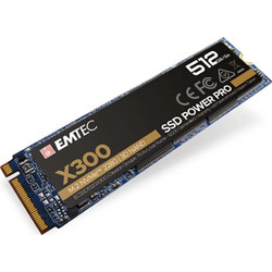 Emtec X300 Power Pro SSD 512GB M.2 NVMe PCI Express 3.0