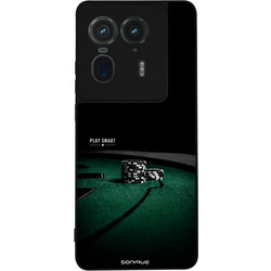 Sonique Men's Edition Θήκη με Σχέδιο «Poker» (Motorola Edge 50 Ultra)