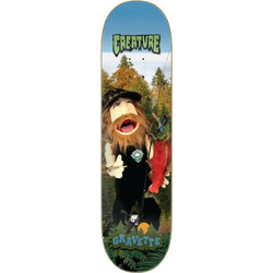 CREATURE Skate Deck PRO DECK GRAVETTE FUZZY FIENDS - MULTI