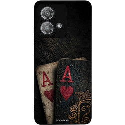 Sonique Men's Edition Θήκη με Σχέδιο «Άσος» (Motorola Edge 40 Neo 5G)