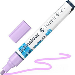 Μαρκαδόροι Schneider Paint-it 320 (4χιλ) Λιλά (194120228)