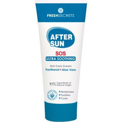 Fresh Secrets Aloe Panthenol After Sun Κρέμα Σώματος 230ml