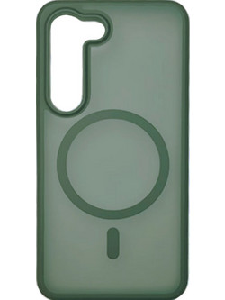 Θήκη Κινητού - Phone Case για Samsung Galaxy S23 6.1" Ημιδιάφανη Ματ Φιμέ Πράσινη MagSafe/Magnetic Υβριδική TPU/PC Shockproof Anti-Scratch Ανθεκτική Αντιολισθητική με Προστασία Κάμερας (Κωδ.1-CASE0036