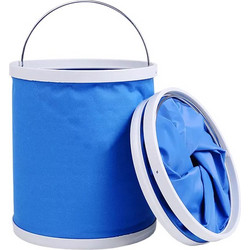 UNBRANDED Πτυσσόμενος κουβάς FISH-0051, υφασμάτινος, 13L, Φ2 FISH-0051 FISH-0051