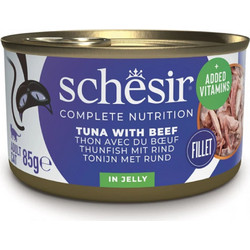 Schesir Nature for Cat with Tuna & Beef in Jelly 85gr