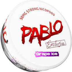 Pablo Nicotine Pouches Exclusive Grape Ice 50mg