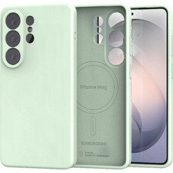 Θήκη Samsung Galaxy S26 Ultra Spacecase Silicone Mag Case Σιλικόνης με MagSafe - Mint (5905719139667)