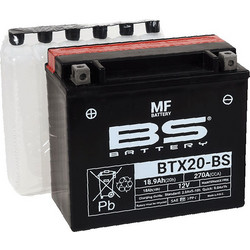BS Μπαταρία Μοτοσυκλέτας BTX20-BS 270A 18.9Ah
