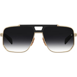 David Beckham DB7102/S RHL/9O Ανδρικά Γυαλιά Ηλίου Τετράγωνα Κοκάλινα Χρυσά με Μαύρο Degradee Φακό