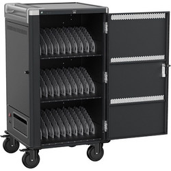 Ewent EW1700 portable device management cart/cabinet Black, Grey