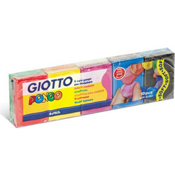 Giotto Πλαστελίνη Pongo 10 Χρωμάτων