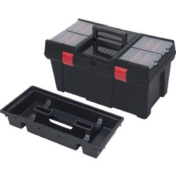 Qbrick Semi Profi Βαλίτσα Εργαλείων Πλαστική με Ταμπακιέρα