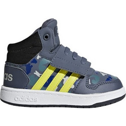 Adidas Hoops MID 2.0 I Παιδικά Sneakers Μποτάκια Ανθρακί B75954
