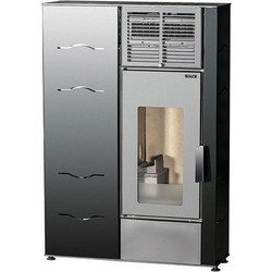 Syrios SP-SY-04 Σόμπα Pellet Αεραγωγών Αερόθερμη 12kW