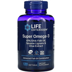 Life Extension Super Omega-3 Ιχθυέλαιο 120 Μαλακές Κάψουλες