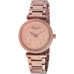 Kenneth Cole Γυναικείο Ρολόι με Ροζ Χρυσό Μεταλλικό Μπρασελέ IKC0019