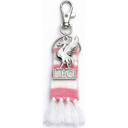 Carat Shop Liverpool FC - Pink Stripe Scarf & Liverbird Backpack Hanger Μπρελόκ