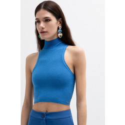 Toi+Moi γυναικείο halter τοπ πλεκτό 70-4947-126