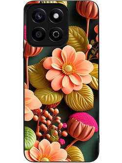 Sonique 3D Flower Series Θήκη (Honor X7c) Σομόν