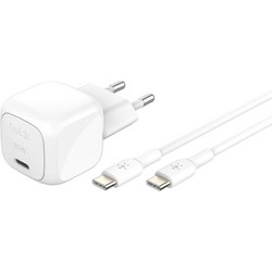Belkin BoostCharge Φορτιστής με Καλώδιο USB-C με Θύρα USB-C 30W Power Delivery