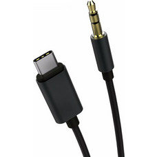 Powertech POWERTECH καλώδιο USB-C σε 3.5mm CAB-UC017, 1m, μαύρο