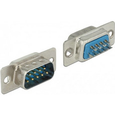 DELOCK DELOCK Connector Σειριακής θύρας Sub-D9 με ακίδες, male