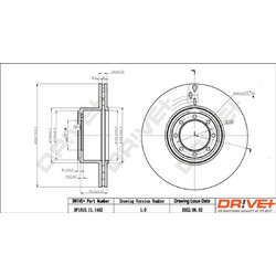 Dr!ve+ Δισκόπλακα - DP1010.11.1462