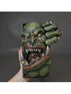 Φιγούρα Book Nook Collection Orc Digital Sculpture 3D εκτυπωμένη